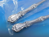 Burgundy by Reed and Barton Sterling Silver Salad Serving Set Pierced Custom
