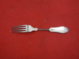 Duhme Brite Cut Sterling Silver Regular Fork twisted handle 7 1/4"