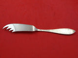 Jefferson Hand Hammered by Lunt Sterling Silver Cheese Knife AS with Four Prongs