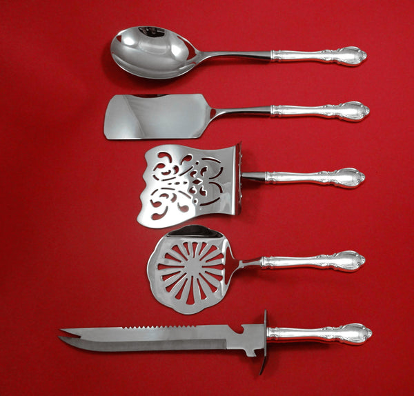 Legato by Towle Sterling Silver Brunch Serving Set 5pc HH with Stainless Custom