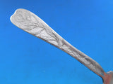 Lap Over Acid Etched by Tiffany Sterling Silver Regular Fork with Olives 7 1/4"