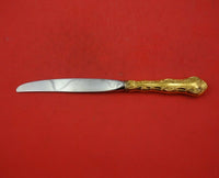 Strasbourg Vermeil by Gorham Sterling Silver Dinner Knife Modern 9 5/8" Flatware