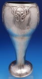 Arts & Crafts by Art Silver Shop Chicago Sterling Silver Vase Handmade 14" #8354