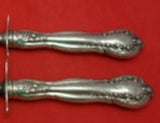 Clover Blossom by Mayer Sterling Silver Roast Carving Set 2pc HH WS Heirloom