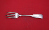 Old English Tipt By Gorham Sterling Silver Cold Meat Fork Massive Heavy 9 1/4"