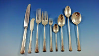 Greenbrier by Gorham Sterling Silver Flatware Set For 8 Service 82 Pieces
