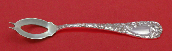Chrysanthemum by Durgin Sterling Silver Olive Spoon Ideal 5 1/4" Custom Made