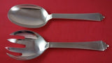 Pyramid by Georg Jensen Sterling Silver Vegetable Serving Set 2pc Large 8 3/4"