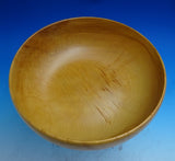 Modern Classic by Lunt Sterling Silver Nut Bowl Pecan Wood #1212 9 3/4" (#8609)