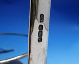 English Sterling Silver Plate Stand 3-Tier 18" x 9 1/4" 24 ozt. (#8615)