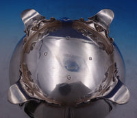 Robert Harper English Victorian Sterling Silver Tea Set 4pc w/Bird SP Tray #7043