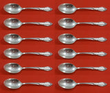Rhapsody New by International Sterling Silver Teaspoon Set of 12 pcs 6"