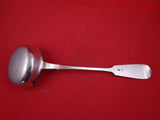 Russian Sterling by Various Makers Sterling Soup Ladle GW 84 kokoshnik  12 3/4"