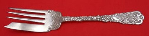 Dresden by Watrous Sterling Silver Cold Meat Fork 7 5/8" Serving