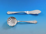 Barocco by Zaramella Argenti Italy 800 Silver Flatware Set Dinner 113 pieces