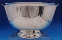 International Paul Revere 1810 Sterling Silver Punch Bowl D264 14.5" #4342-2