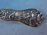 Olympian by Tiffany and Co Sterling Silver Fish Serving Fork Ruffled 9" Antique