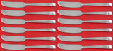 Century by Tiffany and Co Sterling Silver Butter Spreader FH Set of 12 pc 6 1/8"