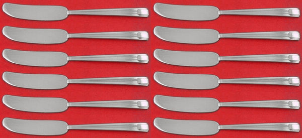 Century by Tiffany and Co Sterling Silver Butter Spreader FH Set of 12 pc 6 1/8"