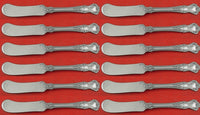 Cambridge by Gorham Sterling Silver Butter Spreader FH AS Set 12 pieces 5 7/8"
