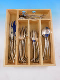 Twigware by Michael Aram Silverplated Cast Brass Flatware Set Branches 25 pc New