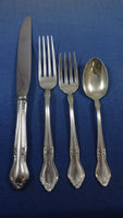Georgian Manor by Lunt Sterling Silver Flatware Set For 8 Service 54 Pieces