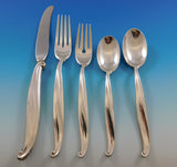 Swan Lake by International Sterling Silver Flatware Set Service 28 pieces