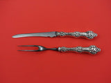Old Orange Blossom by Alvin/Gorham Sterling Silver Steak Carving Set 2-piece