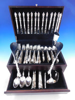 Carpenter Hall by Towle Sterling Silver Flatware Set for 12 Service 79 pieces