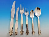 Bittersweet by Georg Jensen Sterling Silver Flatware Set 12 Dinner Service 77 Pc