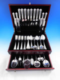Town Hall by David Andersen 830 Silver Flatware Set Dinner Service 75 Pieces