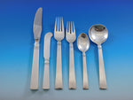 Blok by Georg Jensen Sterling Silver Flatware Set for 6 Service 36 Pcs Dinner