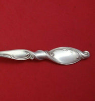 Silver Swirl by Wallace Sterling Silver Serving Spoon Pierced 8 3/8" Vintage