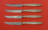 Valencia by International Sterling Silver Steak Knife Set 4pc HHWS Custom Made