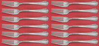 Woodwind by Reed and Barton Sterling Silver Regular Fork Set of 12 pcs 7 1/2"