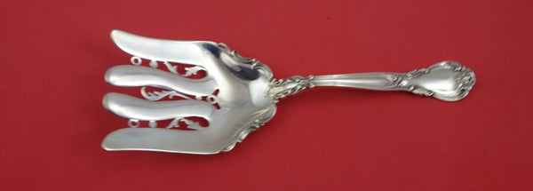 Chantilly by Gorham Sterling Asparagus Fork 4-tine w/ pierced scrollwork 8 7/8"
