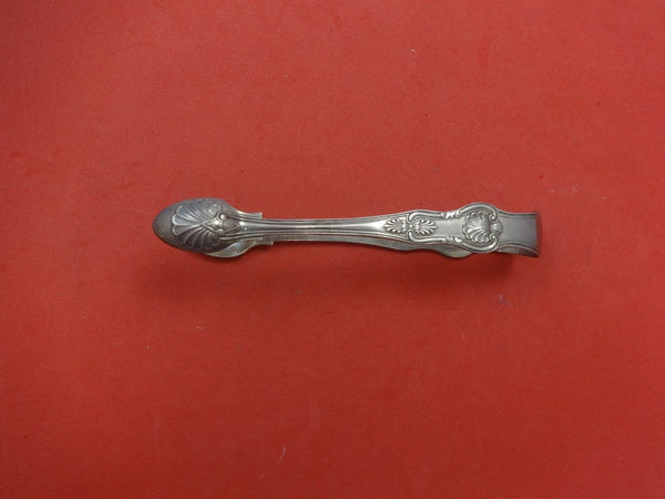 Kings English Sterling by Unknown Sterling Silver Ice Tong with Sh.Dc Marking 6"