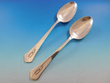 Antique by Wallace Sterling Silver Flatware Set 8 Service 60 pcs Dinner V mono