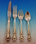 Spanish Baroque by Reed and Barton Sterling Silver Flatware Set 8 Service 32 pcs