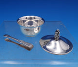 Faneuil by Tiffany and Co Sterling Silver Saccharin Dish Covered w/Tongs (#7865)