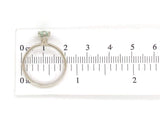 14k White Gold 1.08 Carat Genuine Natural Montana Sapphire Ring Unheated #J7177