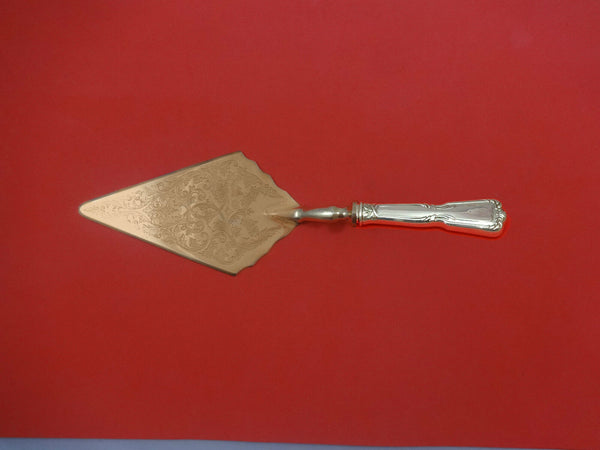 Chambord by Reed and Barton Sterling Silver Pastry Server Fancy Vermeil Custom