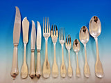 Noailles by Puiforcat French 950 Sterling Silver Flatware Set Service 231 pieces