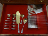 Chrysanthemum by Durgin Sterling Silver Flatware Set Service 300 Pieces Massive