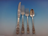 Milburn Rose by Westmorland Sterling Silver Flatware Set for 12 Service 61 Pcs