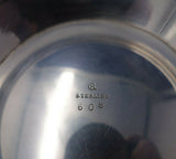 Currier and Roby Sterling Silver Bowl with Beads #608 Mid-Century (#5081)