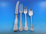 Olympian by Tiffany and Co Sterling Silver Flatware Set 6 Service 34 pcs Dinner