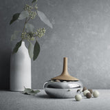 HK Henning Koppel by Georg Jensen Stainless Steel Bonbonniere Onion - Vtg NOS