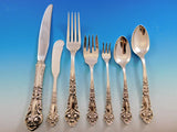 French Renaissance by Reed & Barton Sterling Silver Flatware 12 Dinner Set 84 pc