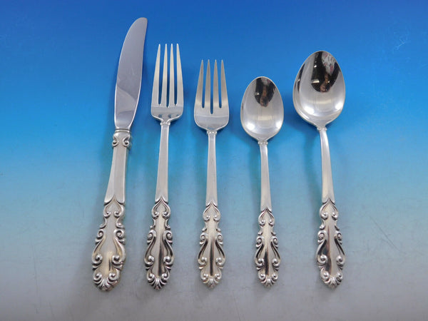 Esplanade by Towle Sterling Silver Flatware Set for 8 Service 45 pieces